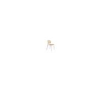 Chaise interieur non empilable non pliable H. 81 cm en bois blanc