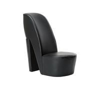 Chaise interieur non empilable non pliable H. 85.5 cm en plastique noir