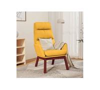 Chaise interieur non empilable non pliable H. 98 cm en bois massif jaune