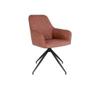Chaise house nordic interieur non pliable en acier H. 89 cm marron marron G