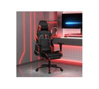 Chaise vidaxl interieur non pliable en plastique H. 127 cm Noir G
