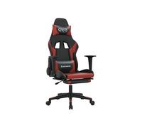 Chaise interieur non pliable en plastique H. 128 cm noir