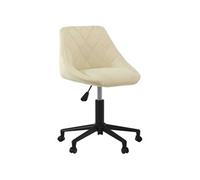 Chaise interieur non pliable en plastique H. 67.5 cm beige
