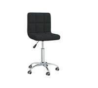 Chaise interieur non pliable en plastique H. 74.5 cm noir