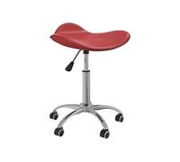 Vidaxl Chaise De Massage Rouge Bordeaux Similicuir Rouge