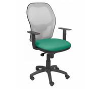 Chaise Jorquera Gris Maille Bali Siège Vert Vert