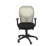Chaise Jorquera Gris Maille Noire Siège Gris