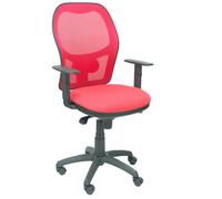 Chaise Jorquera Rouge Siège En Filet Bali Rouge Noir