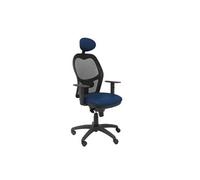 Chaise Jorquera Siège d'en-tête fixe Similpiel Navy 15Snspazmc