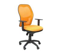Chaise Jorquera Siège Orange En Maille Noire Orange