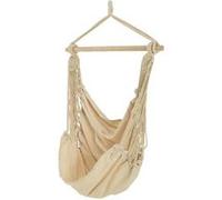 Eminza Hamac suspendu Borneo Swing FSC 100 x 130 cm Beige enfants