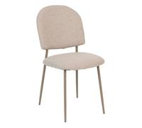Chaise Kamili beige - Atmosphera createur d'interieur