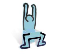 Chaise keith haring bleue