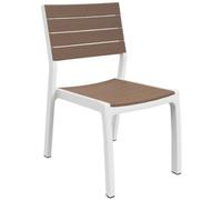 Keter - Chaise de Jardin extérieure Harmony sans Bras, Couleur Beige/Taupe
