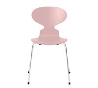 Chaise La Fourmi/Ant™ frêne teinte chromed steel base