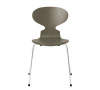 Chaise La Fourmi/Ant™ frêne teinte chromed steel base