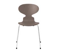 Chaise La Fourmi/Ant™ frêne teinte chromed steel base
