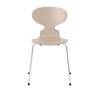 Chaise La Fourmi/Ant™ frêne teinte chromed steel base