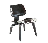 Chaise LCW peau de vache WxHxD 56x68x61cm