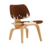 Chaise LCW peau de vache WxHxD 56x68x61cm