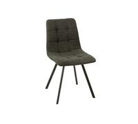 Chaise les tendances interieur non empilable non pliable H. 90 cm en metal gris