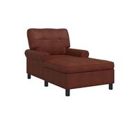Chaise longue 1 place non pliable avec accoudoirs L. 42 x l. 42 x H. 91 cm