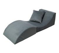 Chaise longue 3 en 1 multi-usage gris Gris G