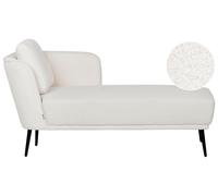 Chaise Longue à Gauche avec Coussin Méridienne de Salon en Bou lanc Cassé Ar