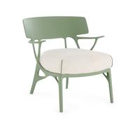 A.I. Fauteuil lounge Panamino Basic Vert - blanc Kartell - 8058967349108