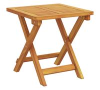 Chaise Longue À Roulettes Vidaxl 2 Pièces Avec Table Et Coussin En Acacia