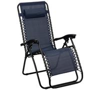 Chaise longue Abbey Camp® IV Bellagio-112 Bleu TU