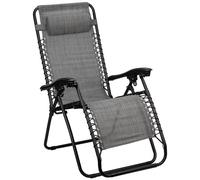 Chaise longue Abbey Camp® IV Bellagio-112 Gris TU