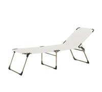 Chaise longue alu Amigo 40+ Fiam, Designer Francesco Favagrossa, 42x60 cm