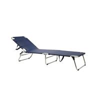 Chaise longue alu Amigo Fiam, Designer Francesco Favagrossa, 28x60 cm