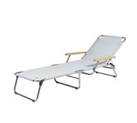 Chaise-longue avec accoudoirs Fiam Amigo WxHxD 69x29x190cm