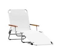 Chaise-longue avec accoudoirs Fiam Amigo WxHxD 69x29x190cm