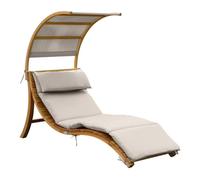 Chaise longue avec auvent - Salina