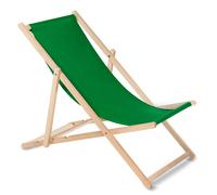 Chaise longue jardin Pliant classique Vert foncé Greenblue