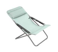 Chaise Longue - Bain De Soleil - Transat Jardin - Pliant - Transabed - Batyline® Duo - Bleu Mistral Blue - Lafuma Mobilier