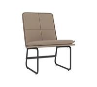 Chaise longue Cappuccino 54x75x76 cm Similicuir