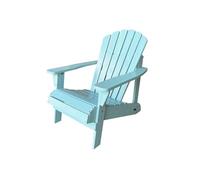 Chaise longue Carmen bleu pastel