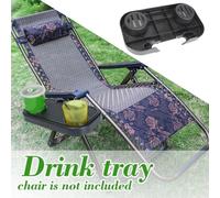 Chaise Longue, Chaise De DéJeuner, Plateau Inclinable, Plateau à Boissons, Plateau Portable, Accessoires De Chaise