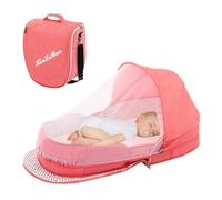 Chaise longue - Coton 38 x 40 cm | Nid Pod pour dormir sur le chevet | Bassinet portable pliable doux pour la sieste et l'utilisation en voyage