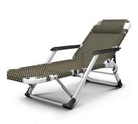 Chaise longue de jardin pliable et inclinable motif léopard fleur réglable pour la plage, la piscine, l'extérieur, le patio, le camping, pieds en acier