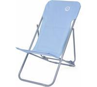 Chaise longue de jardin pliante - 4 positions - confortable et pratique | 96 x 55 x 98 cm | Bleu | TRENDYFLAIR