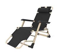 Chaise longue de jardin pliante avec chaise longue, charge maximale de 300 kg