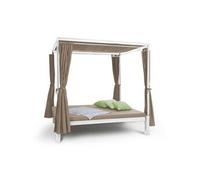Blumfeldt Senator Lounge Transat 188 x 208 x 205cm pare-soleil - taupe