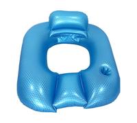 Chaise longue de piscine carrée, solide et résistante avec accoudoirs, chaise longue gonflable pour adultes, pour lac, piscine, rivière, hommes, femmes, amis et famille