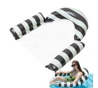 Chaise longue de piscine gonflable avec appui-tête | Flotteur de bain de soleil pour femmes, hommes, adolescents et adultes, parc d'attractions, voyages, arrière-cour