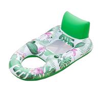 Chaise longue de piscine gonflable en PVC - Matelas gonflable confortable pour jardin, fête, plage, parc d'attractions, voyages